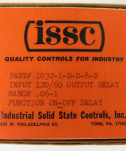 Alternative view of ISSC 1032-1-D-D-8-B On-Off Delay