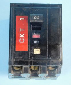 Square D 20A Circuit Breaker KJ-845 3P 240VAC