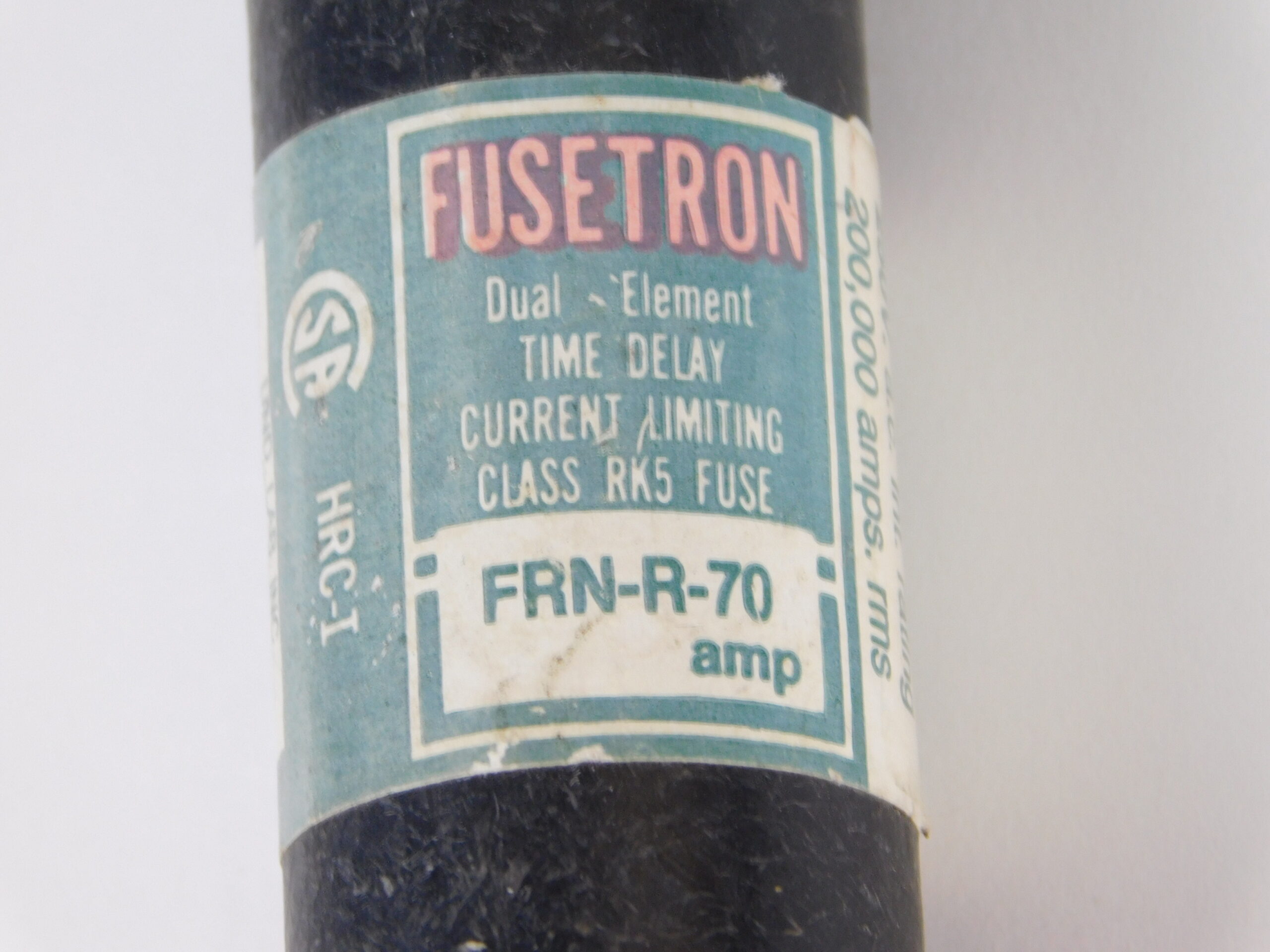 Bussmann 70A Fuse, 250V, FRN-R-70 – GPM Surplus