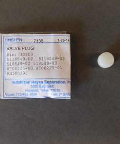 HHSI 7136 Valve Plug