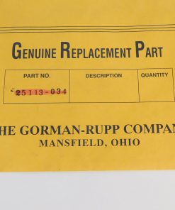 Alternative view of Gorman-Rupp Gasket 25113-034 Replacement Part