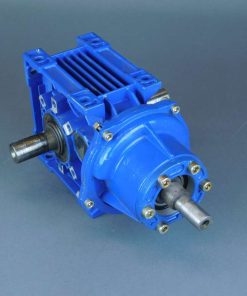 Alternative view of 7.91:1 Motovario IBA/052P Right Angle Gear Reducer