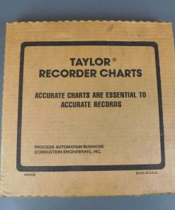 Taylor OP1672 Recorder Chart
