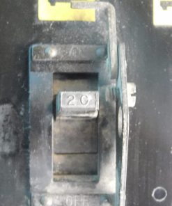 Alternative view of Square D 20A Circuit Breaker 3P LM-2191
