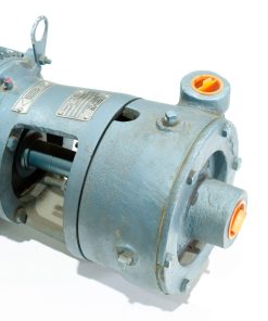 Alternative view of Carver 1.25X1X6LA-33E-5 Centrifugal Pump 1.25" x 1" Threaded Ports w/ 5HP Motor