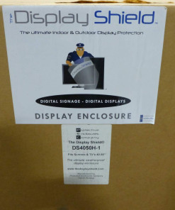 PEC DS4050H-1 Display Shield Weatherproof Indoor Outdoor Horizontal 40-50" TV Enclosure w/ Fan