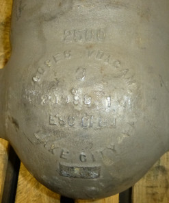 Alternative view of 3" Copes Vulcan 21399-1 Steel Butt Weld Globe Valve