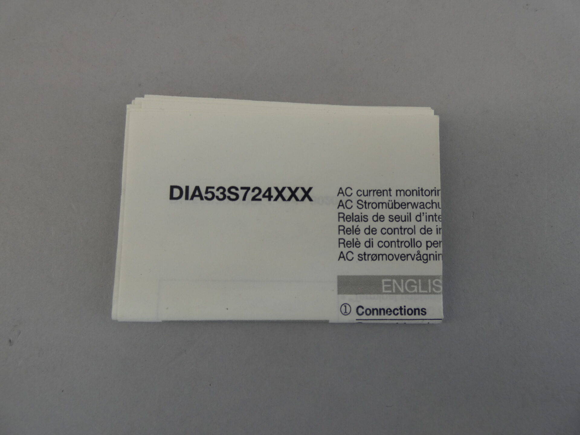 Carlo Galazzi DIA53S724100A AC Current Monitoring Relay, 10 to 100AC, 50 to 400Hz, 100mA, 1PH - Image 4