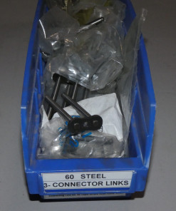 Connecting Link No. 60 Triple Strand Steel Roller Chain
