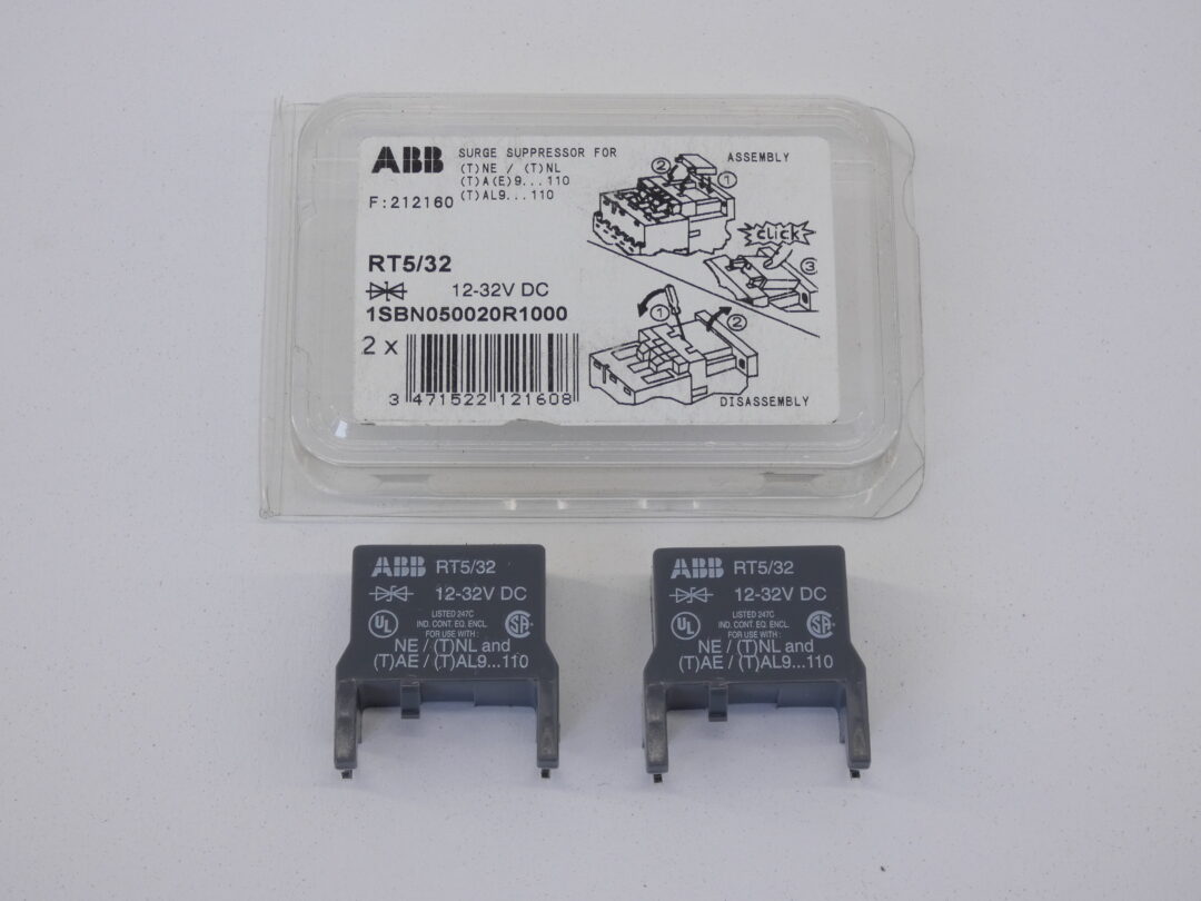 *Lot of 2* ABB RT5/32 Surge Suppressors 12-32VDC 1SBN050020R1000 – GPM ...