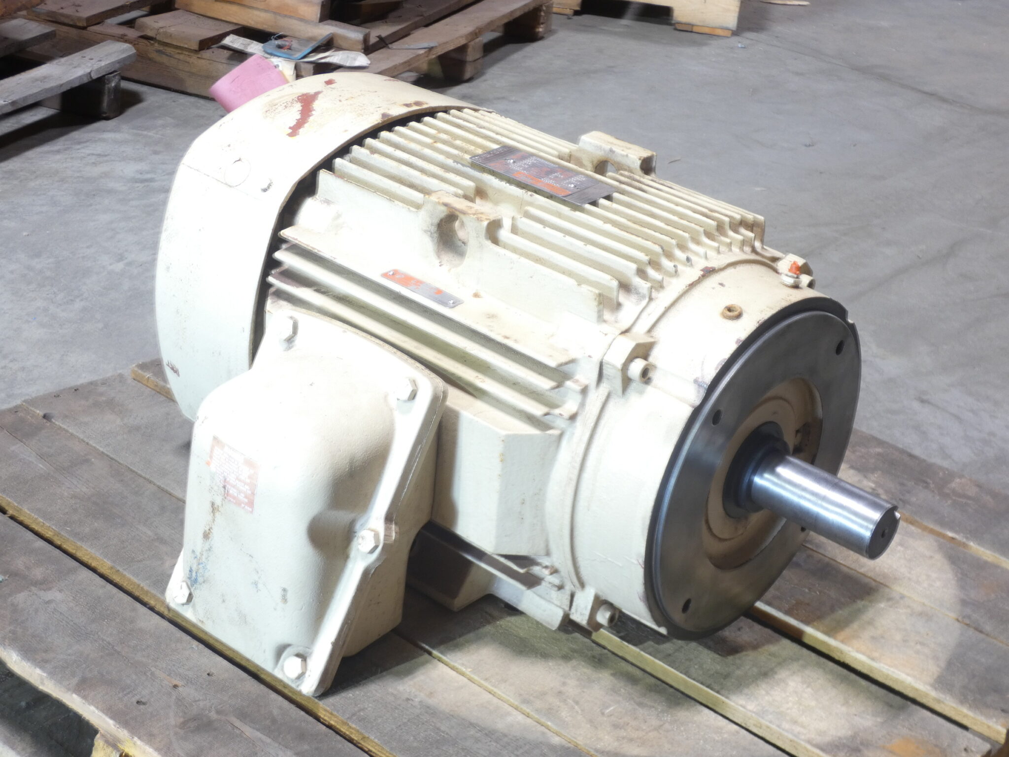 40HP General Electric AC Motor, 5KS324GS263P, 324TC, 3PH, 1780 RPM