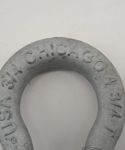 Alternative view of Chicago Silver 3/4" Shackle 4-3/4T Threaded