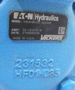 Alternative view of Eaton Vickers 4525V60A21 1DC22R VHO-Series Single Vane Hydraulic Pump 3-1/2" Port Size