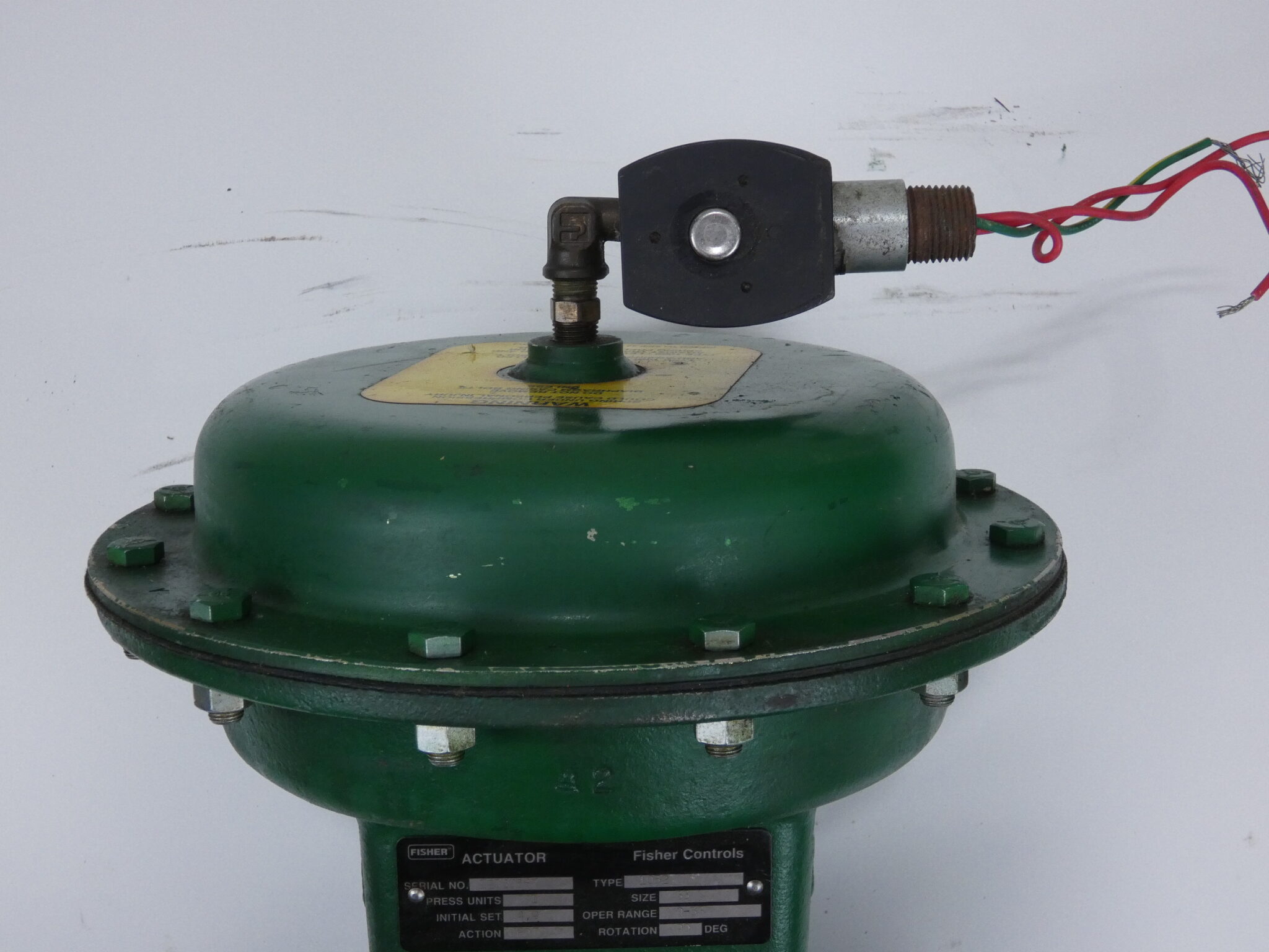Fisher Controls 1052 Diaphragm Rotary Actuator Size 33 - Image 7