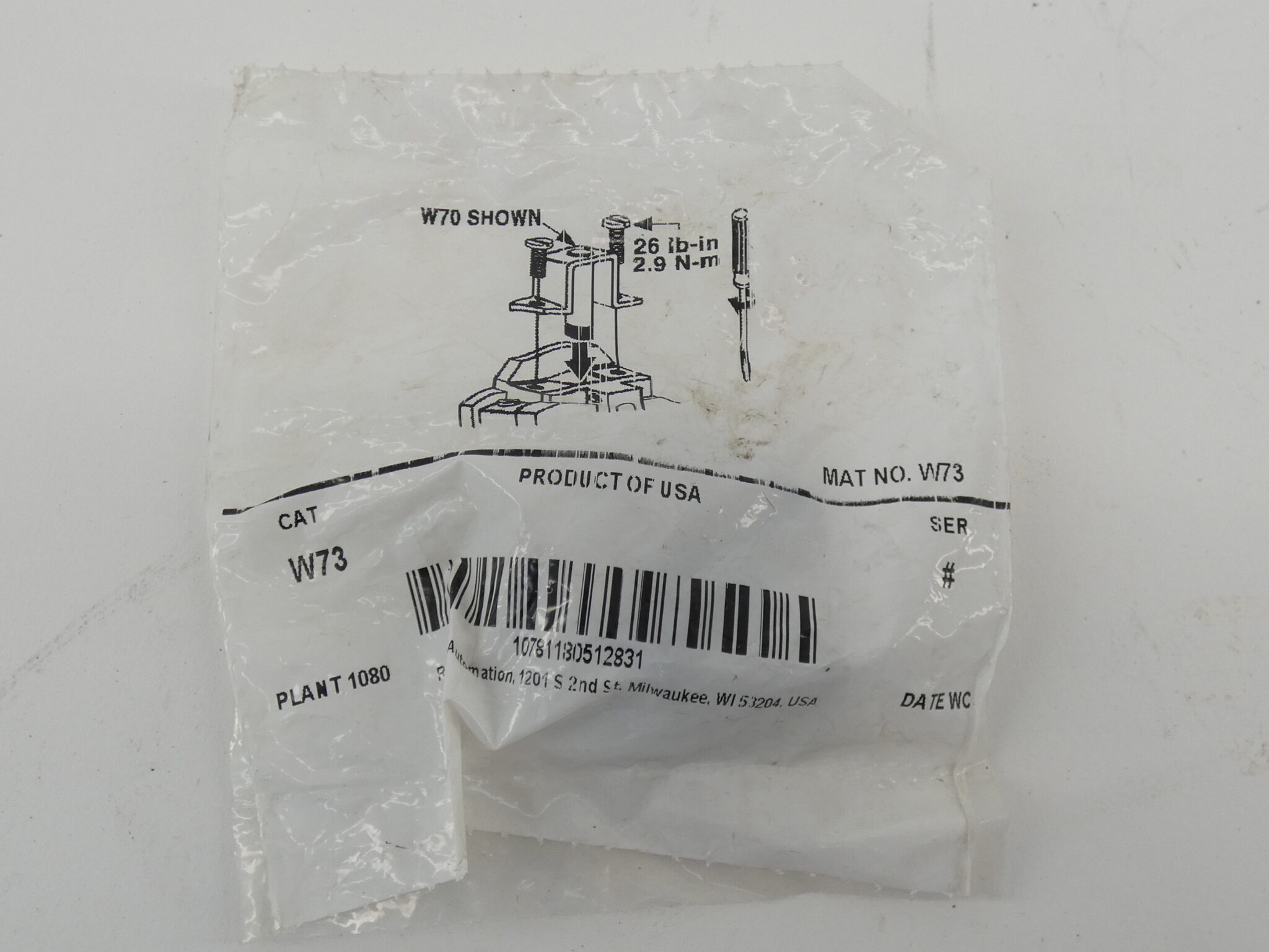 *Lot of 3* Allen-Bradley W73 Overload Relay Heater Element Thermal ...