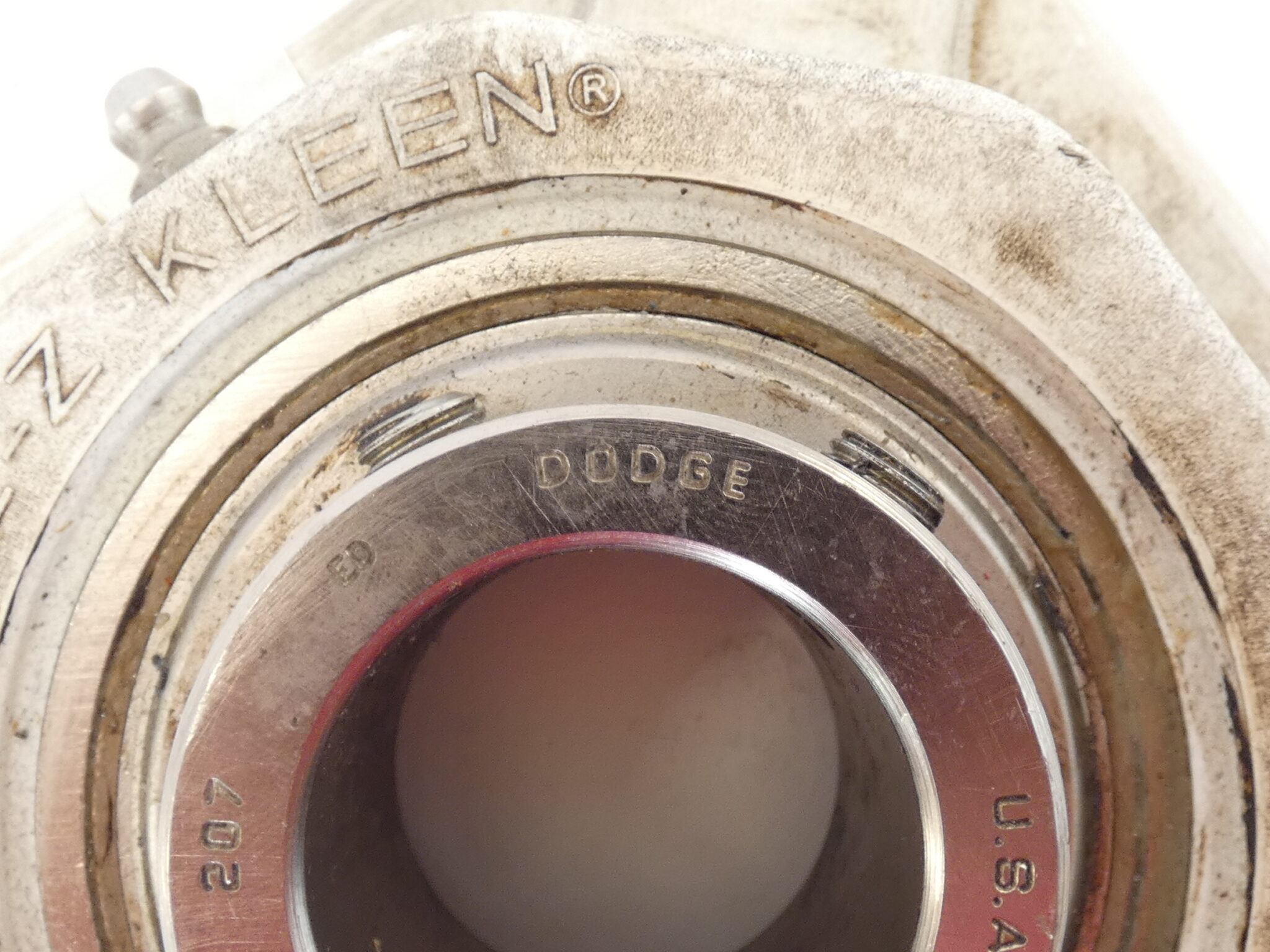 Dodge 207 SC1-1/4 4 Bolt Square Flange Block 1-1/4″ Bearing E-Z