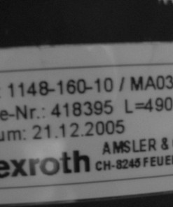 Alternative view of Rexroth 1148-160-10/MA03 Roller Scooter Rail