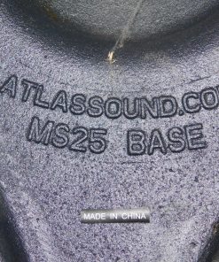 Alternative view of Atlas Sound MS25 Mic Stand Base Only