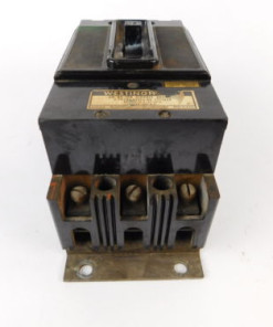 Alternative view of Westinghouse NP45750-B 3P 20A 600V Circuit Breaker