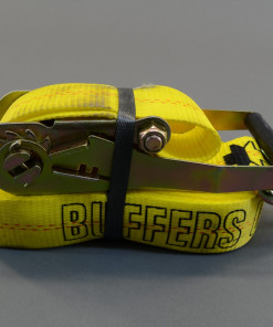 Buffers USA 2" x 27' Heavy Duty Wire Hook Ratchet Strap 3,333 lbs Limit