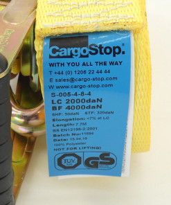 Alternative view of Cargostop S-005-4-8-4 Ratchet Straps 7.7M