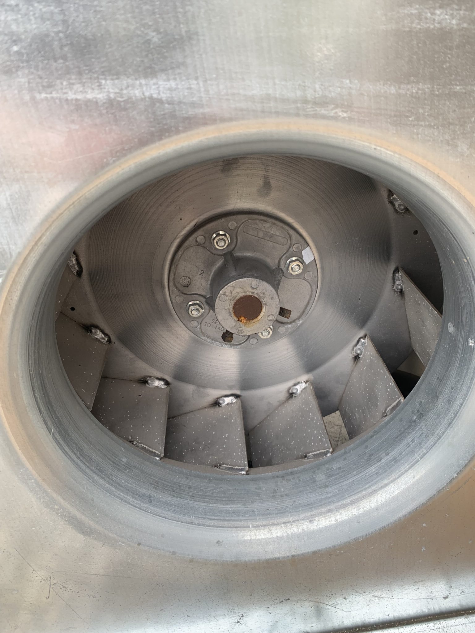 Greenheck BSQ-160HP-30-X Square Centrifugal Inline Fan 3951-5976 CFM 3HP - Image 9