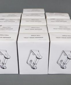 *Lot of 13* Impact IMP2500 Chrome Single Roll Toilet Tissue Dispensers