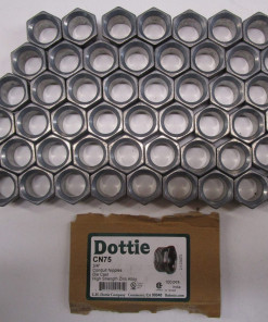 *Lot of 50* Dottie CN75 3/4" Conduit Nipples Die Cast