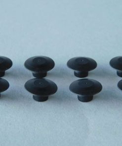 Alternative view of *Lot of 8* Black 5/16" Port Caps, 000121003T