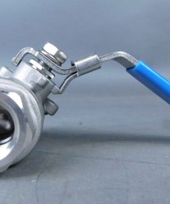 RuB 132D41 Stainless Steel 1/2" Valve W/ Lock-out Handle 2000 PSI