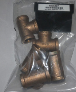 Pipe Fitting Brass Tee 1/2 inch