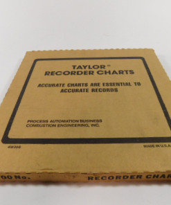 Alternative view of Taylor Recorder Charts OP 1672