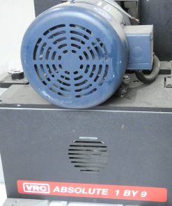 Alternative view of VRC Absolute 1 by 9 Reciprocating Vacuum Pump 1X9 Simplex W/S.S. AC Tech M1230B