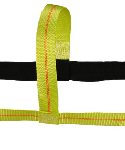 Wrecker Straps BASKET STRAP PLAIN END 10K W/WEAR PAD